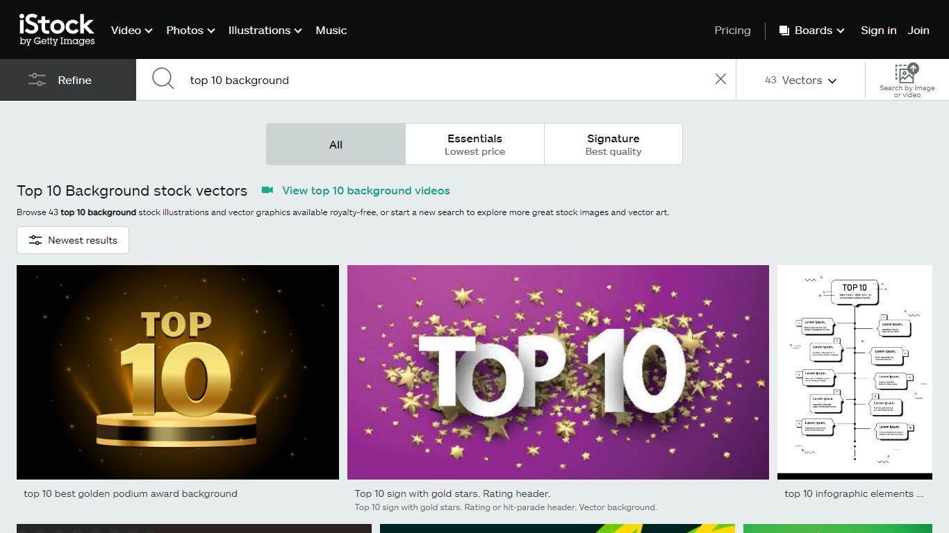 Top 10 Background stock vectors - iStock